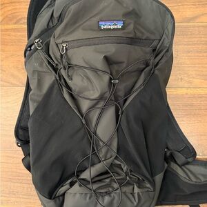 Patagonia Charcoal and Black Backpack